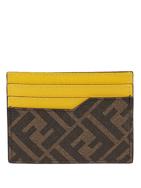 fendi card case barneys|fendi leather card holder.